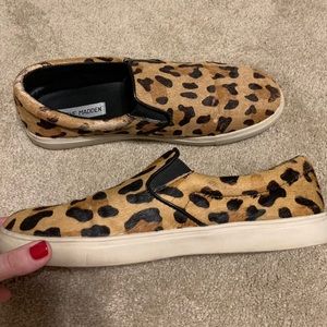 Steve Madden Cheetah slip-on sneakers